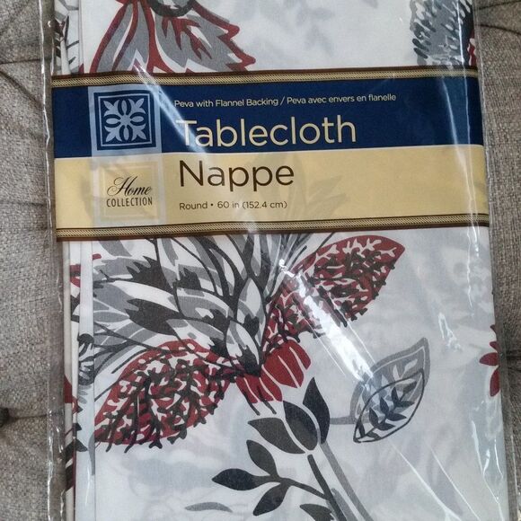 Other - NWT Tablecloth PEVA with Flanel Backing